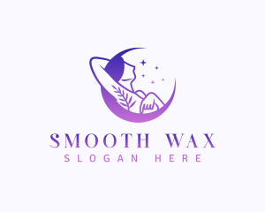 Female Body Skincare logo design