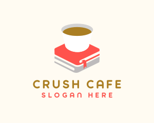 Coffee Book Cafe logo design