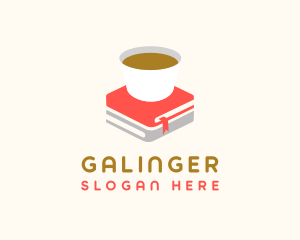 Cappuccino - Coffee Book Cafe logo design