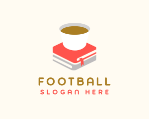 Cafeteria - Coffee Book Cafe logo design