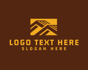 Storage - Roof House Realtor logo design