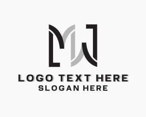 Financial - Marketing Financial Firm Letter M logo design