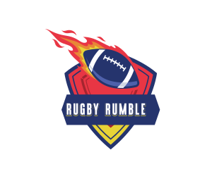Rugby - Football Shield League logo design