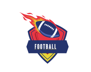 Football Shield League logo design