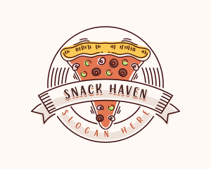 Pizza Diner Restaurant logo design