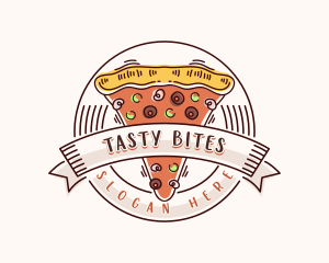 Snacks - Pizza Diner Restaurant logo design