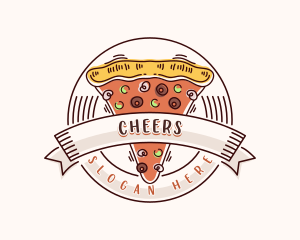 Eatery - Pizza Diner Restaurant logo design