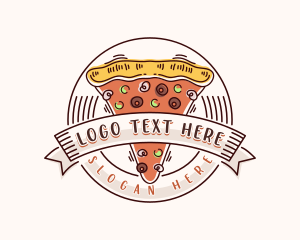 Cook - Pizza Diner Restaurant logo design