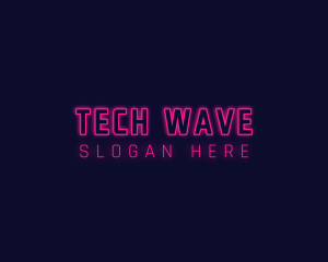 Techno Gaming Wordmark logo design