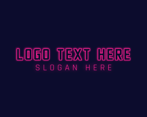 Modern - Techno Gaming Wordmark logo design