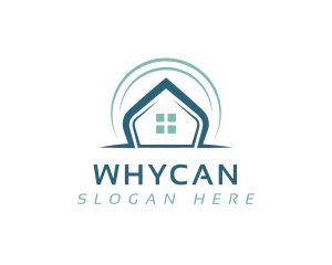 Home Roof Construction Logo