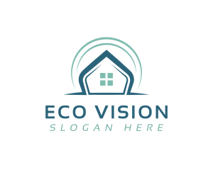 Home Roof Construction logo design