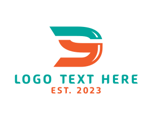 5g - Shiny Fast Number 9 logo design