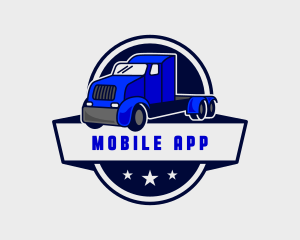 Haulage - Transportation Trailer Truck logo design