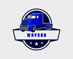 Freight - Transportation Trailer Truck logo design