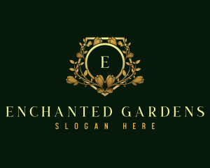 Botanical Floral Bloom logo design