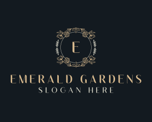 Flower Wedding Styling logo design