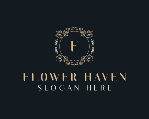 Flower Wedding Styling logo design