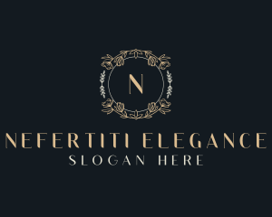 Flower Wedding Styling logo design