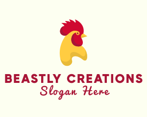 Poultry Rooster Chicken  logo design