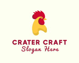 Poultry Rooster Chicken  logo design