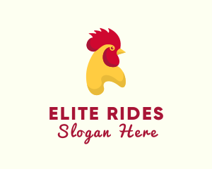 Poultry Rooster Chicken  logo design