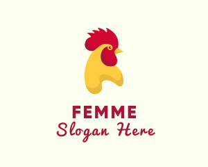 Poultry Rooster Chicken  logo design