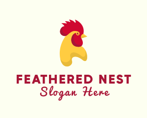 Poultry Rooster Chicken  logo design