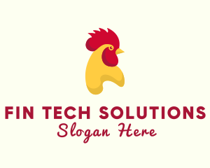 Poultry Rooster Chicken  logo design