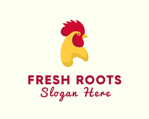 Poultry Rooster Chicken  logo design