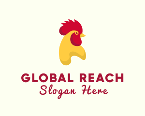 Poultry Rooster Chicken  logo design