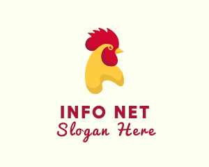 Poultry Rooster Chicken  logo design