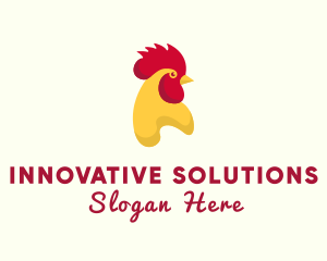 Poultry Rooster Chicken  logo design