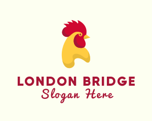 Poultry Rooster Chicken  logo design