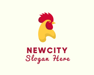 Poultry Rooster Chicken  logo design