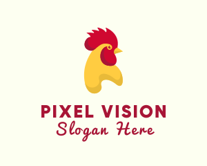 Poultry Rooster Chicken  logo design