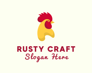 Poultry Rooster Chicken  logo design