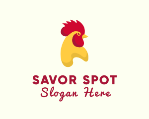 Poultry Rooster Chicken  logo design