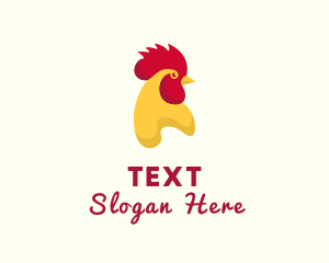 Poultry Rooster Chicken  logo design