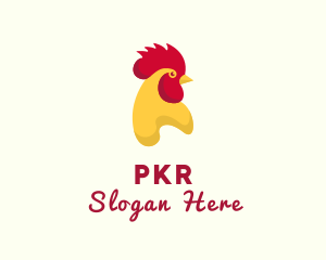 Poultry Rooster Chicken  logo design