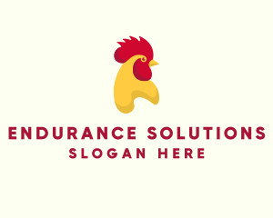 Poultry Rooster Chicken  logo design