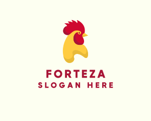 Poultry Rooster Chicken  logo design