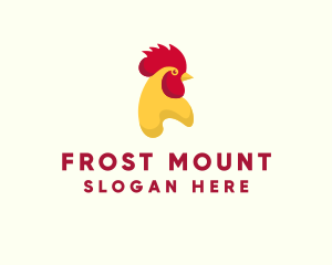 Poultry Rooster Chicken  logo design