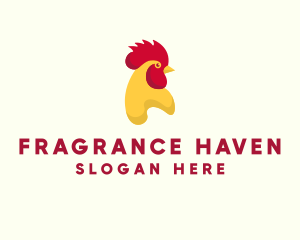 Poultry Rooster Chicken  logo design