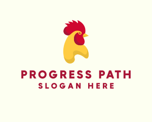 Poultry Rooster Chicken  logo design