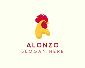 Poultry Rooster Chicken  logo design