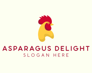 Poultry Rooster Chicken  logo design