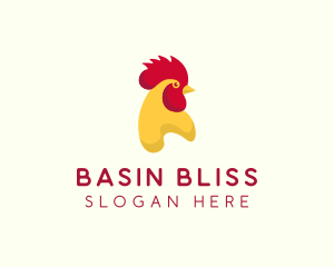 Poultry Rooster Chicken  logo design