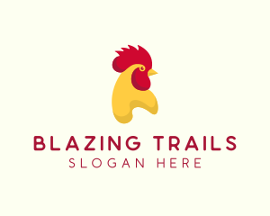 Poultry Rooster Chicken  logo design