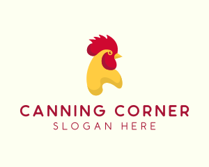 Poultry Rooster Chicken  logo design